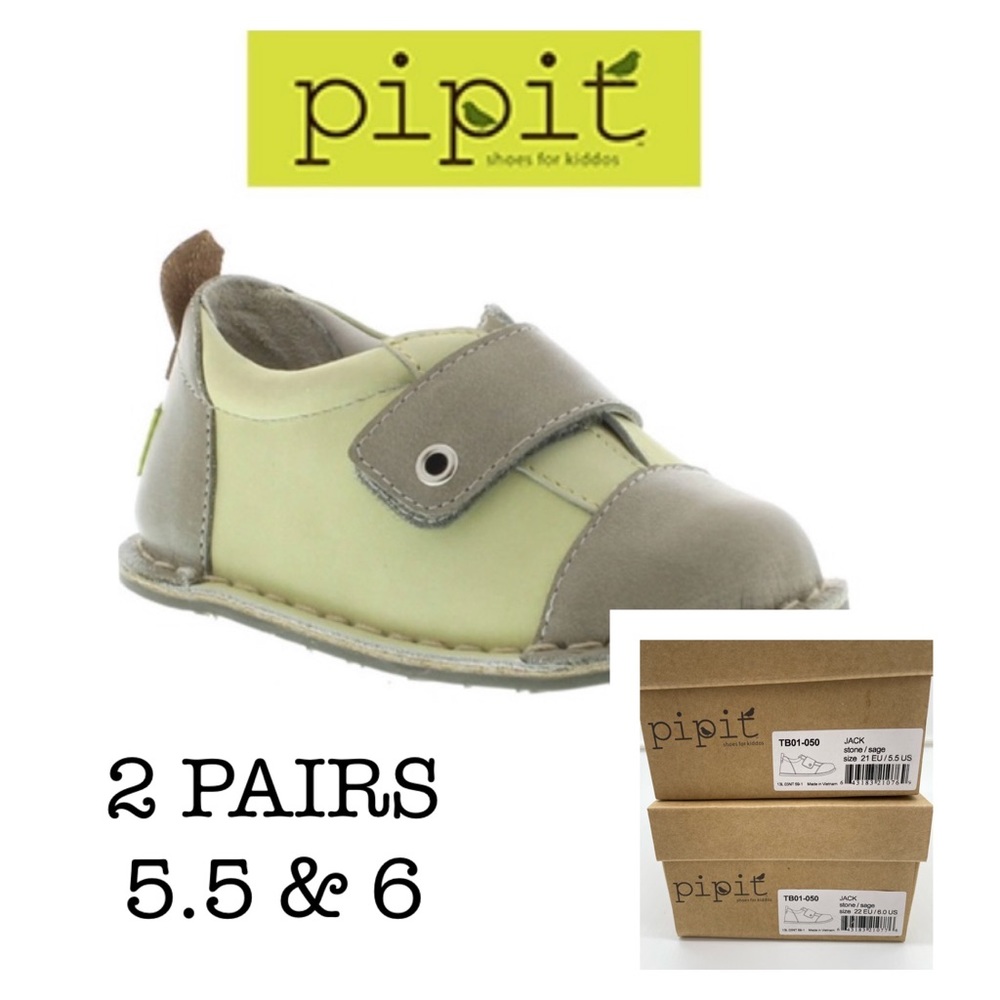 2 PAIRS!!! 💸FIRM💸 NIB European designer baby/toddler shoes